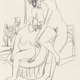 Ernst Ludwig Kirchner. Zwei Akte im Innenraum - Foto 1