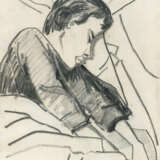 Erich Heckel. Recto: Sleeping girl - Verso: Flowers - фото 1