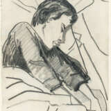 Erich Heckel. Recto: Sleeping girl - Verso: Flowers - фото 2