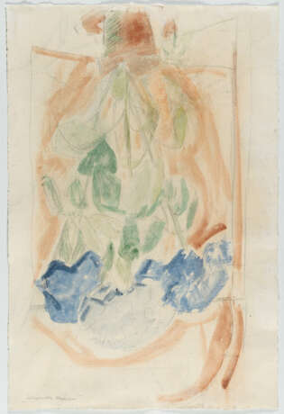 Erich Heckel. Recto: Sleeping girl - Verso: Flowers - фото 3 Erich Heckel. Recto: Sleeping girl - Verso: Flowers - фото 3