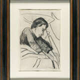 Erich Heckel. Recto: Sleeping girl - Verso: Flowers - фото 4