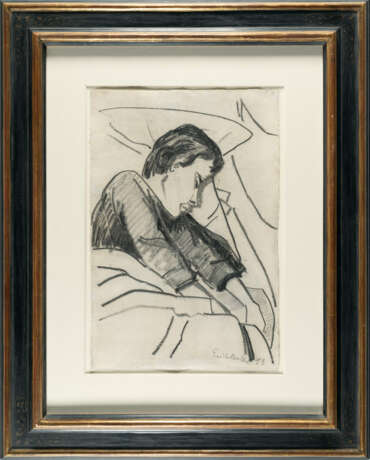 Erich Heckel. Recto: Sleeping girl - Verso: Flowers - фото 4 Erich Heckel. Recto: Sleeping girl - Verso: Flowers - фото 4