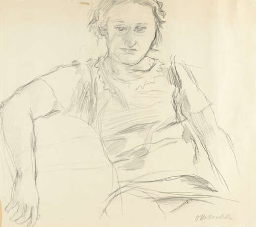 Oskar Kokoschka. Frau Annie Knize - Foto 1 Oskar Kokoschka. Frau Annie Knize - Foto 1