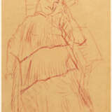 Oskar Kokoschka. Naples, Alma Mahler in a deckchair - фото 2