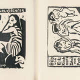 Mappenwerke und illustrierte Bücher. Catalogue for the exhibition of the K.G. "Brücke" in Galerie Arnold Dresden - Schloßstraße September 1910 - фото 1