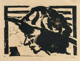 Emil Nolde. „Junges Mädchen I“ (Young girl I)