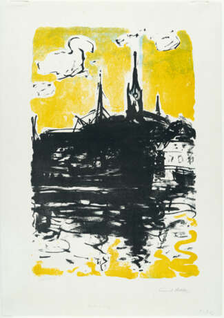 Emil Nolde. Church and ship, Sonderburg - фото 2 Emil Nolde. Church and ship, Sonderburg - фото 2