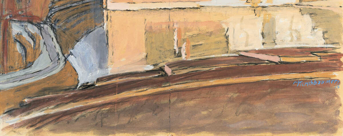 Anton Kerschbaumer. Street in Ghent