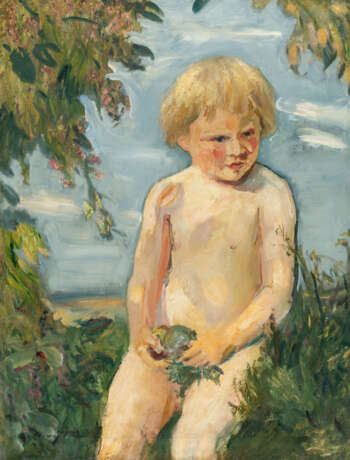 Max Slevogt. Nude Child in the Open Air (Sun) - photo 1