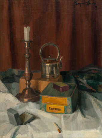 Eugen Spiro . Still life with candle - фото 1 Eugen Spiro . Still life with candle - фото 1