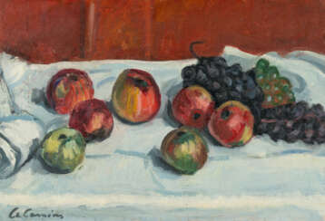 Charles Camoin. Nature morte aux pommes et aux raisins