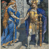 Alexander Rothaug. „Siegfried und Krimhildes erste Begegnung“ (Siegfried and Krimhilde's first encounter) - photo 2