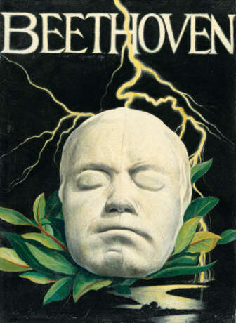 Richard Müller. Beethoven's death mask - photo 1