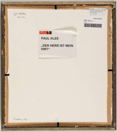 Paul Klee. „Der Herr ist mein Hirt “ - Foto 5