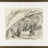 Ernst Ludwig Kirchner. Recto: Group of peasants - Verso: Fehmarnakte - photo 4