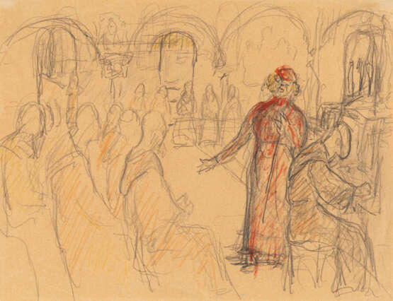 Marianne von Werefkin. The concert in the church - фото 1 Marianne von Werefkin. The concert in the church - фото 1