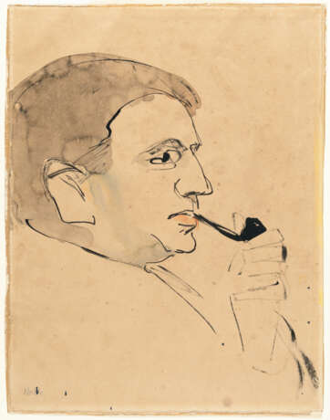 Emil Nolde. Bust portrait of Hermann Staehr - photo 2 Emil Nolde. Bust portrait of Hermann Staehr - photo 2