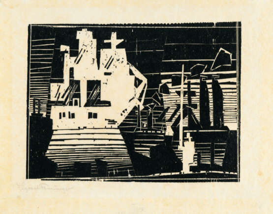 Lyonel Feininger. Marine - Foto 1 Lyonel Feininger. Marine - Foto 1