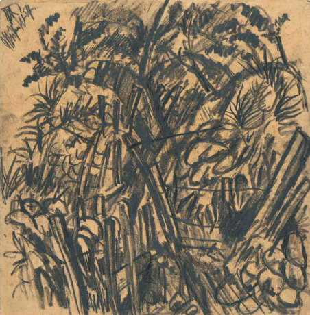 Otto Dix. „Mühlenschlucht“ (Mill Gorge) - photo 1 Otto Dix. „Mühlenschlucht“ (Mill Gorge) - photo 1