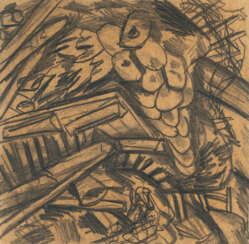 Otto Dix. "Laufgraben vor Loretto" (Trench in front of Loretto)