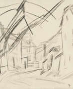 Lionel Feininger. Lyonel Feininger. Dorfstraße, Thuringia (Village Street Thuringia)