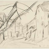 Lyonel Feininger. Dorfstraße, Thuringia (Village Street Thuringia) - photo 2