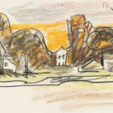 Lyonel Feininger. Houses and Trees in Connecticut - photo 3