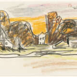 Lyonel Feininger. Houses and Trees in Connecticut - photo 4