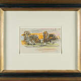 Lyonel Feininger. Houses and Trees in Connecticut - photo 1