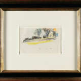 Lyonel Feininger. Landscape with Houses and Trees in Connecticut - Foto 4