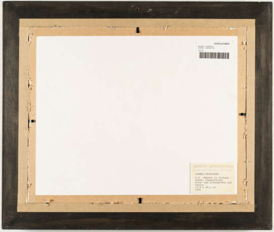 Lyonel Feininger. Landscape with Houses and Trees in Connecticut - Foto 5 Lyonel Feininger. Landscape with Houses and Trees in Connecticut - Foto 5