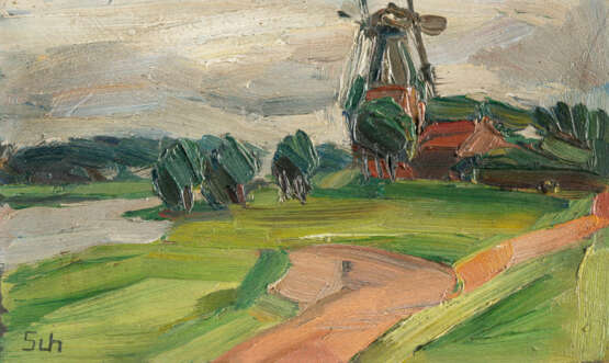 Kurt Schwitters. Mühle an der Leine - Foto 1 Kurt Schwitters. Mühle an der Leine - Foto 1