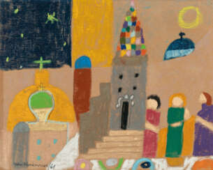 Ida Kerkovius. Weihnachten (Russische Kirche)