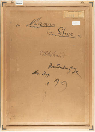 Curt Ehrhardt. „Mann im Schnee“ (Man in the snow) - photo 3