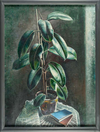 Eugen Knaus. Stillleben mit Gummibaum - Foto 4