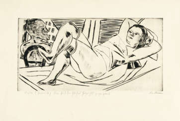 Max Beckmann. "Siesta"