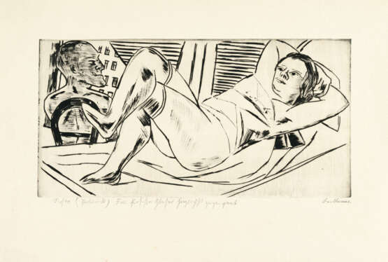 Max Beckmann. "Siesta" - фото 1