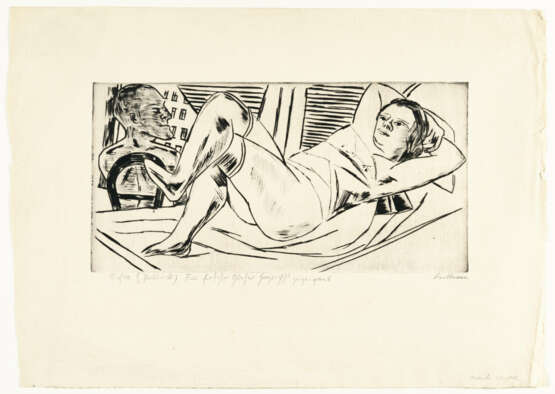 Max Beckmann. "Siesta" - фото 2