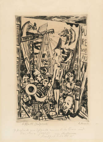 Max Beckmann. The big man ("Luftschaukel") - photo 1