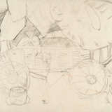 Otto Mueller. Covered wagon with horse and gypsy woman - photo 1