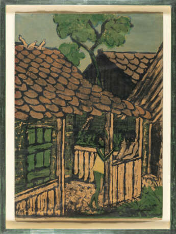 Otto Mueller. Two gypsy children in front of the hut - photo 4