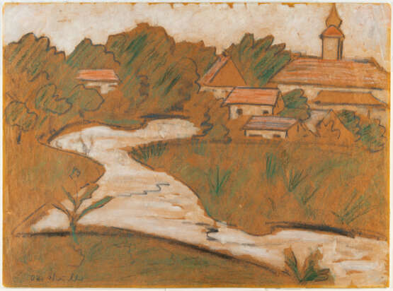 Otto Mueller. Village by the river - photo 2 Otto Mueller. Village by the river - photo 2