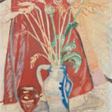 Max Gubler. Still life with ears of corn and poppy capsules in a jug - фото 1