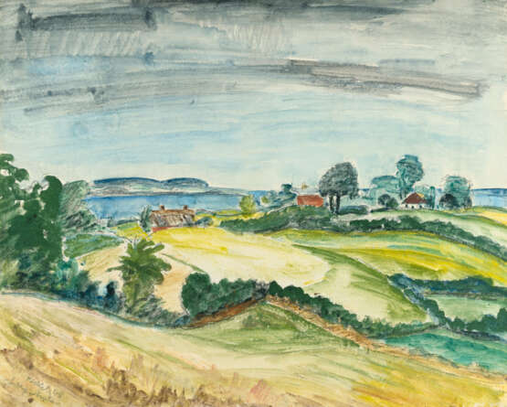 Erich Heckel. „Landschaft in Angeln“ (Landscape in Angeln) - фото 1 Erich Heckel. „Landschaft in Angeln“ (Landscape in Angeln) - фото 1