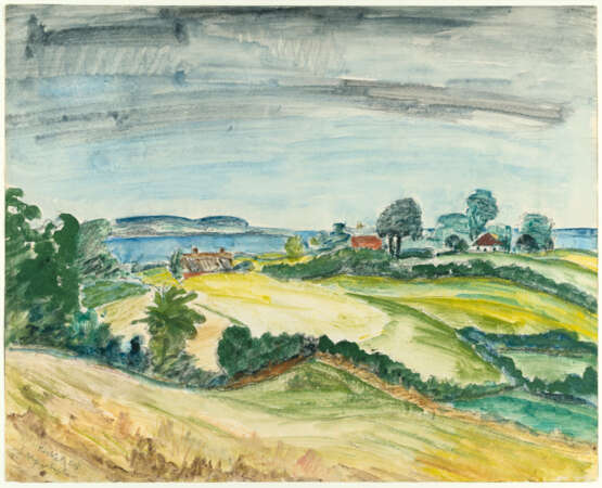 Erich Heckel. „Landschaft in Angeln“ (Landscape in Angeln) - фото 2 Erich Heckel. „Landschaft in Angeln“ (Landscape in Angeln) - фото 2