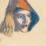 Emil Nolde. Woman's head en face (Stephanie Wiesand) - фото 1