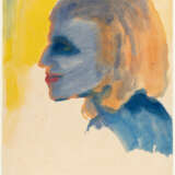Emil Nolde. Woman's head profile (Stephanie Wiesand) - photo 2