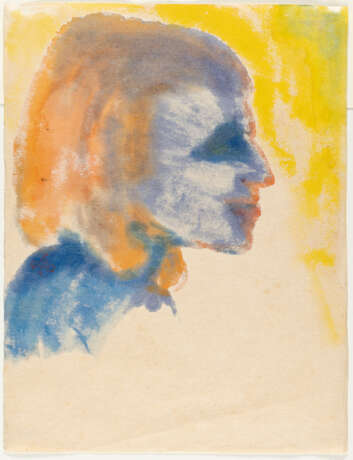 Emil Nolde. Woman's head profile (Stephanie Wiesand) - photo 3
