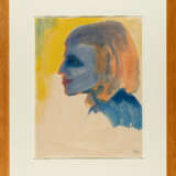 Emil Nolde. Woman's head profile (Stephanie Wiesand) - photo 4