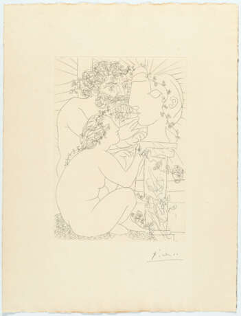 Pablo Picasso. Sculpteur, modèle accroupi et tête sculptée - фото 2 Pablo Picasso. Sculpteur, modèle accroupi et tête sculptée - фото 2